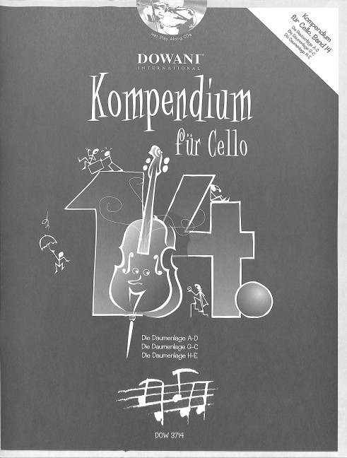Kompendium für Violoncello Band 14 (+2 CD's)