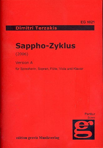 Sappho-Zyklus Version A für
