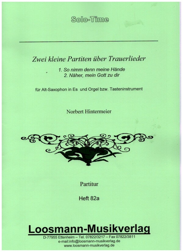 2 kleine Partiten über Trauerlieder