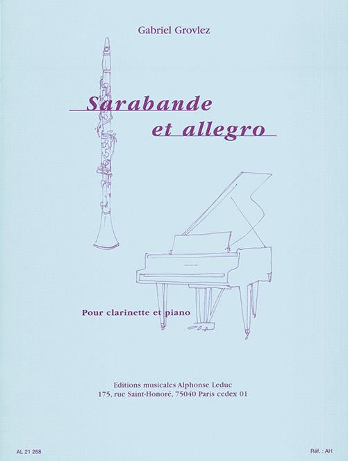 Sarabande et Allegro pour clarinette et