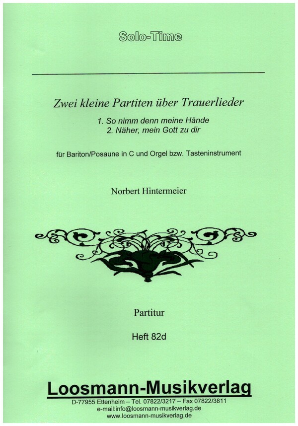 2 kleine Partiten über Trauerlieder