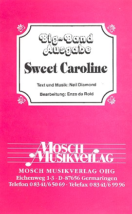 Sweet Caroline: für Bigband