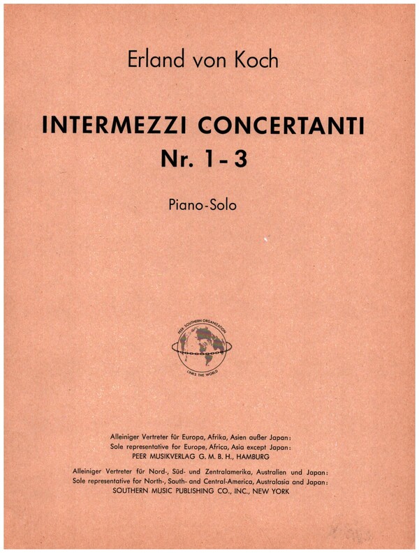 Intermezzi Concertanti Nr.1-3