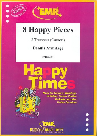 8 Happy Pieces for 2 trumpets (cornets)