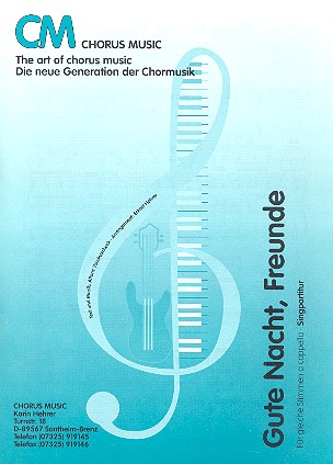 Gute Nacht Freunde für Frauenchor