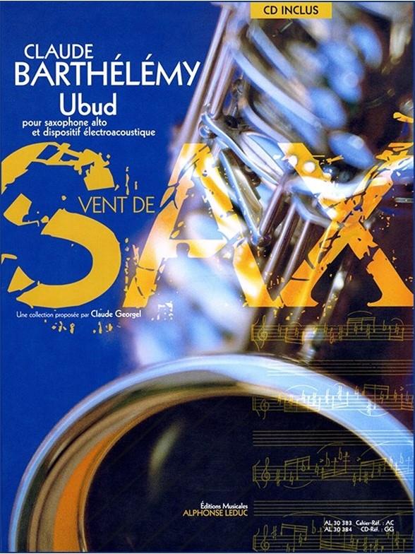 Ubud (+CD) pour saxophone alto