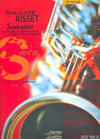 Saxtractor (+CD) pour saxophone
