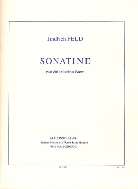 Sonatine pour flute piccolo et