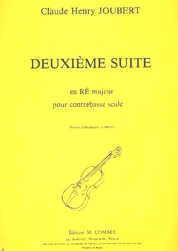 Deuxième Suite ré majeur pour