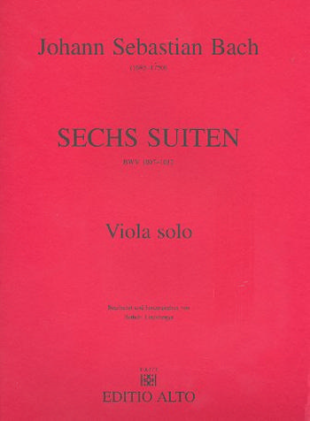 6 Suiten BWV1007-1012