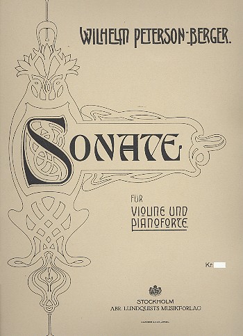 Sonate e major no.1 
