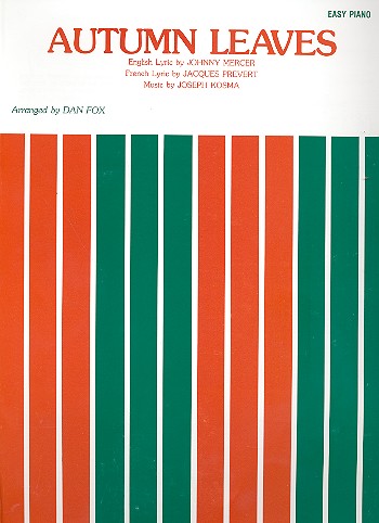 Autumn Leaves: for easy piano