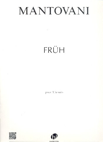 Früh pour flûte solo