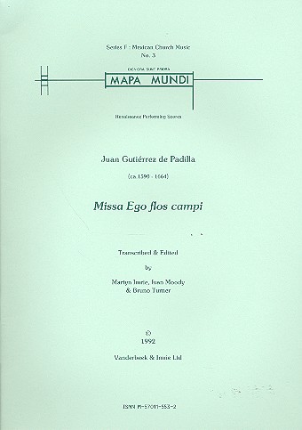Missa Ego flos campi for 8 voices