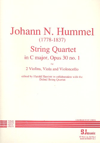 String Quartet c major op.30.1