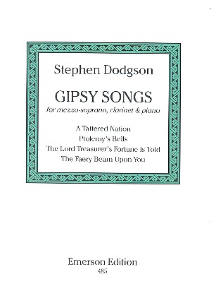 Gipsy Songs for mezzo-soprano,