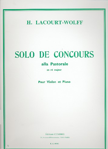 Solo de Concours alla Pastorale