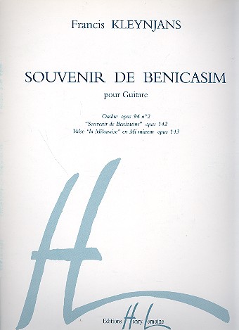 Souvenir de Benicasim pour