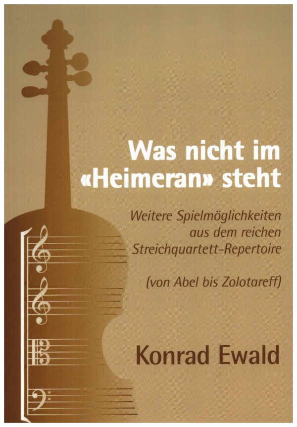 Was nicht im «Heimeran» steht