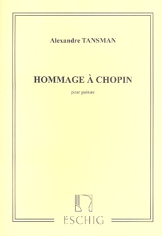 Hommage à Chopin pour guitare