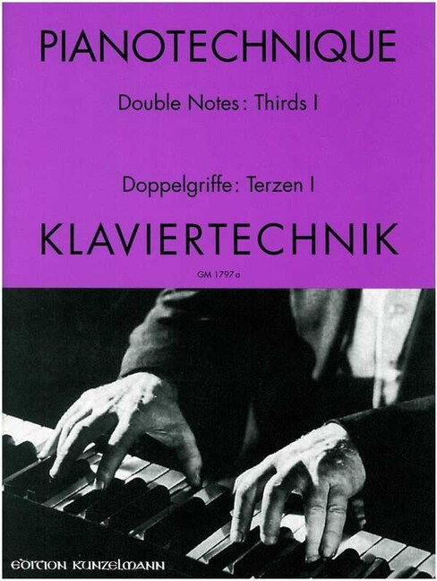 Klaviertechnik Doppelgriffe Terzen Band 1