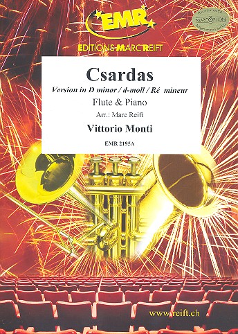 Czardas (in d-Moll) für Flöte und Klavier