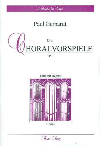 3 Choralvorspiele op.1