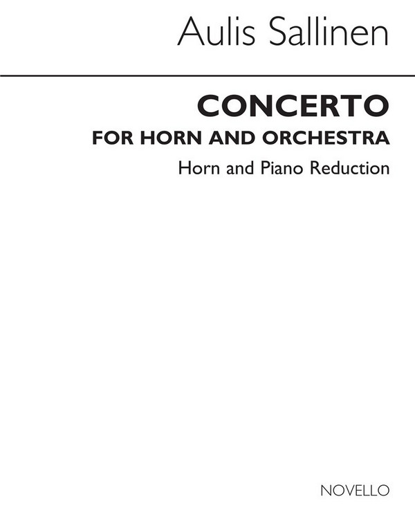 Concerto op.82 for horn and orchestra