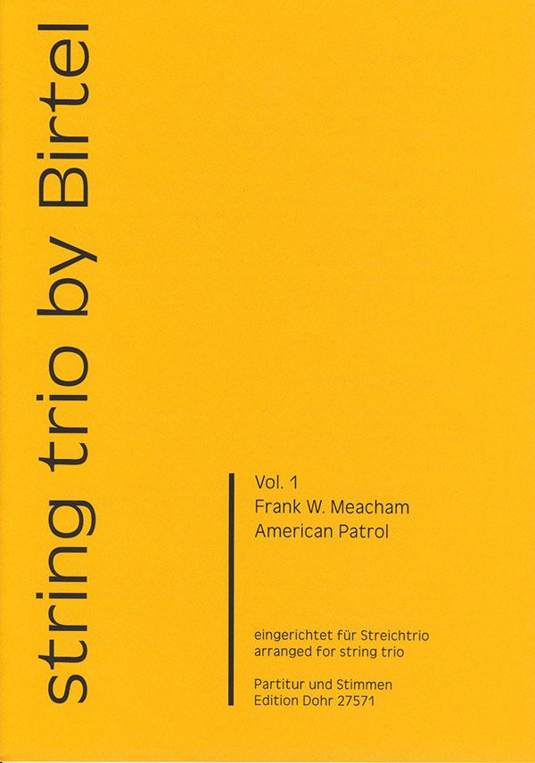 American Patrol für Violine, Viola