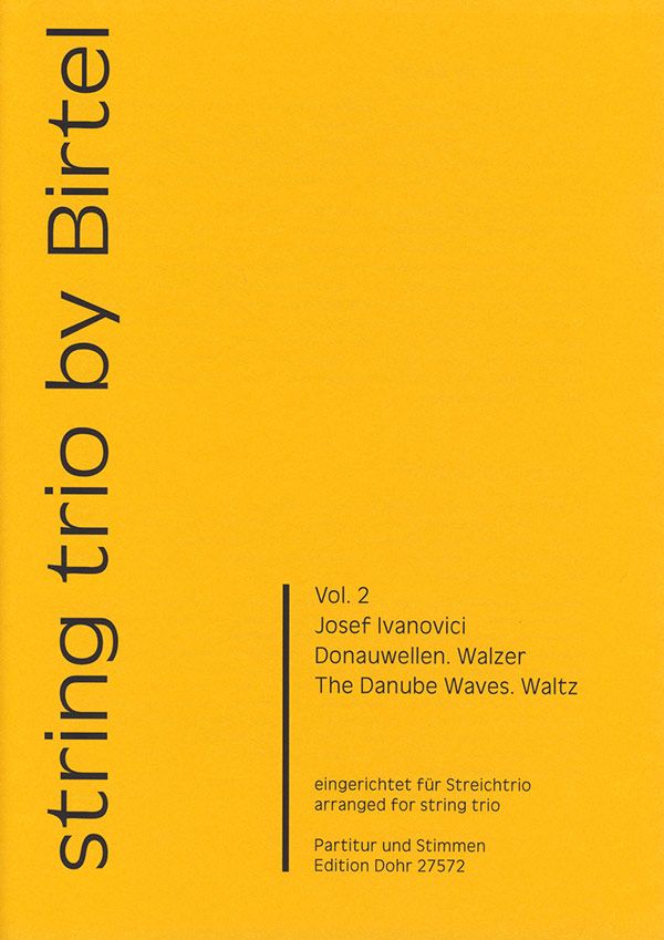 Donauwellen-Walzer für Violine,