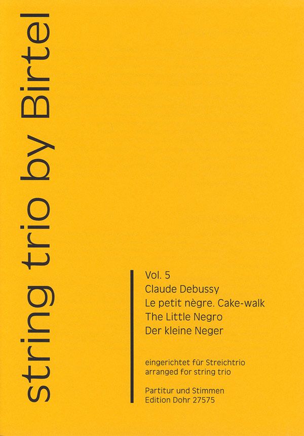 Der kleine Neger für Violine, Viola