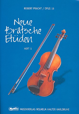 Neue Bratsche-Etüden op.15 Band 1