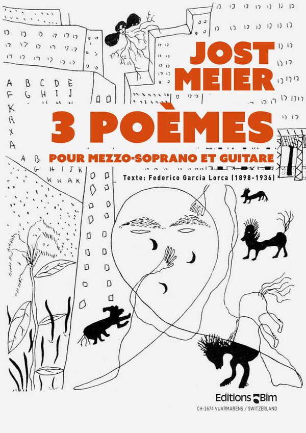 3 poèmes für Mezzosopran und Gitarre