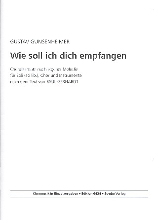 Wie soll ich dich empfangen