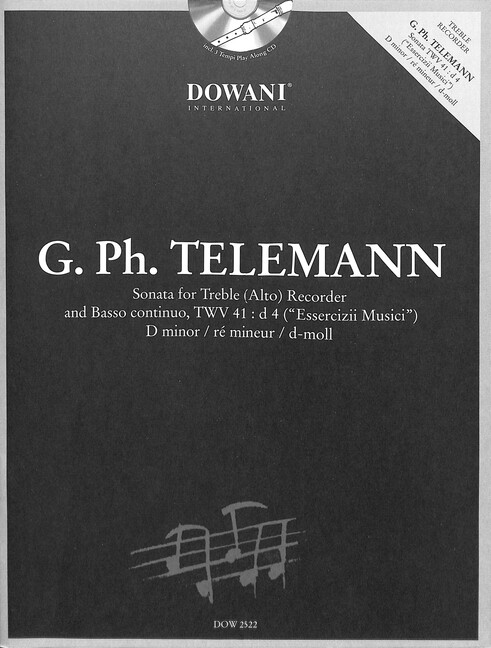 Sonate d-Moll TWV41:d4 (+CD)