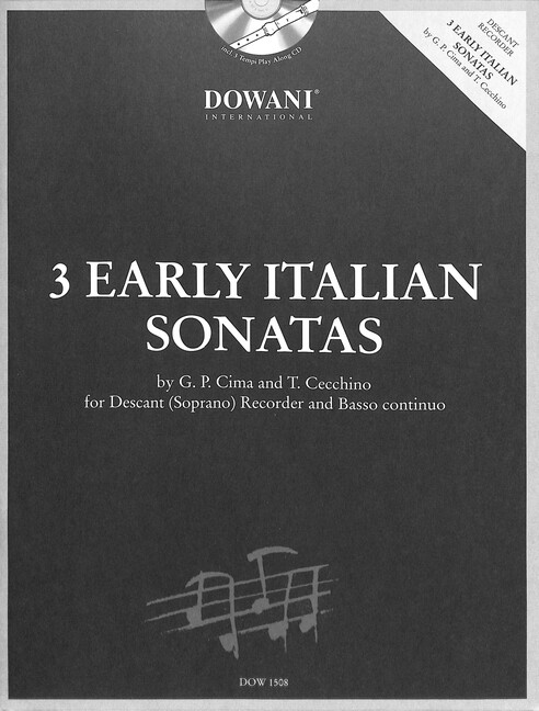 3 frühe italienische Sonaten (+CD)