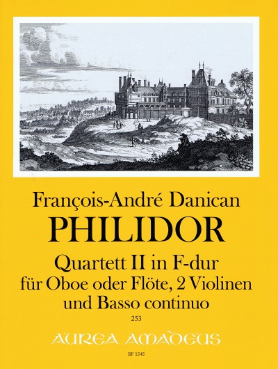 Quartett F-Dur Nr.2 für Oboe (Flöte),