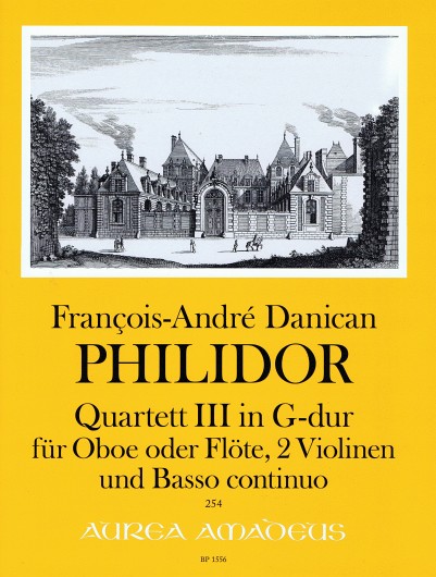 Quartett G-Dur Nr.3 für Oboe (Flöte),