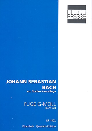 Fuge g-Moll BWV578 für 2 Trompeten,