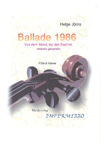 Ballade 1986 für Flöte und Klavier