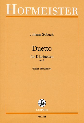 Duett op.8 für 2 Klarinetten