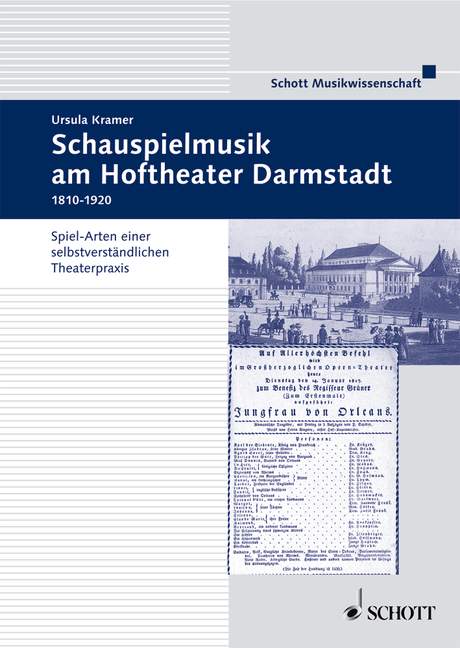 Schauspielmusik am Hoftheater in Darmstadt 1810-1918 Band 41 (+DVD)