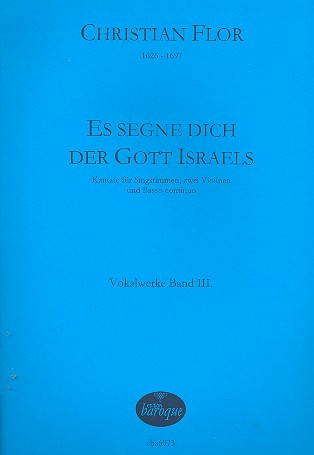 Es segne dich der Gott Israels für