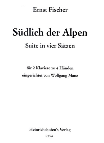 Südlich der Alpen für 2 Klaviere