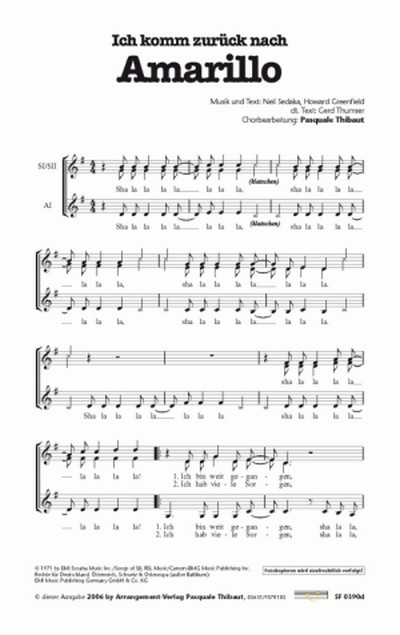 Ich komm zurück nach Amarillo