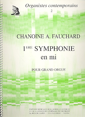 Symphonie en mi no.1