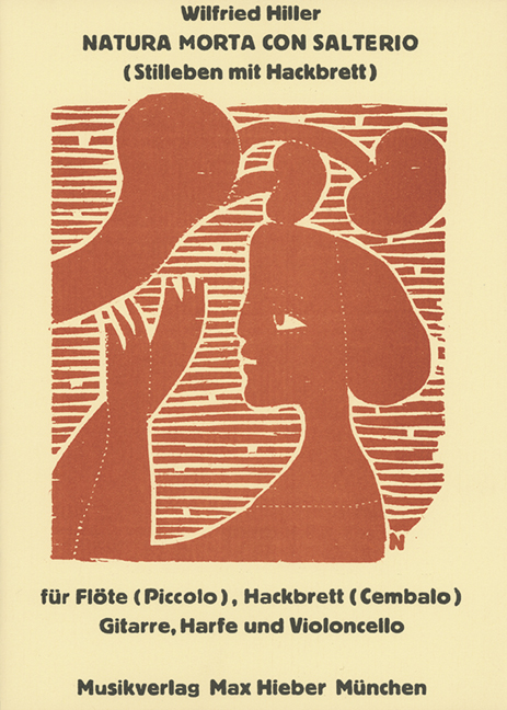 Natura morta con salterio für Flöte
