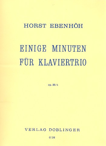 Einige Minuten op.32,1