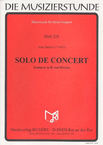 Solo de Concert für Trompete