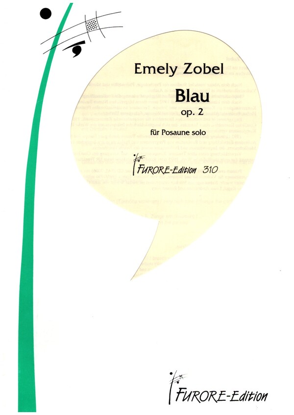 Blau op.2 für Posaune solo